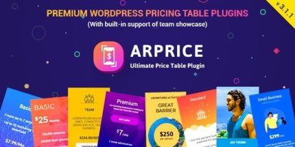 ARPrice - Responsive WordPress Pricing Table Plugin