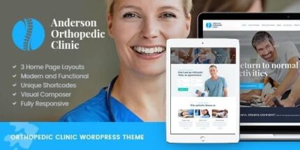 Anderson - Orthopedic Clinic & Medical Center WordPress Theme
