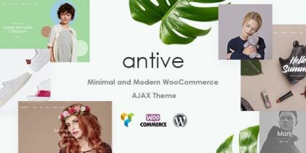Antive - Minimal and Modern WooCommerce AJAX Theme