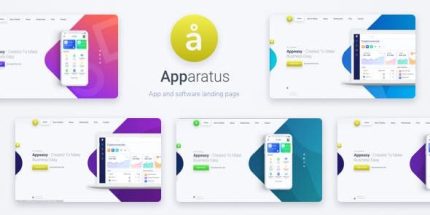 Apparatus - A Multi-Purpose One-Page Portfolio and App Landing Theme