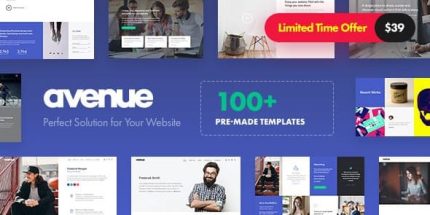 Avenue - Event & Conference Elementor Template Kit