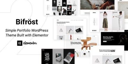 Bifrost - Simple Portfolio WordPress Theme