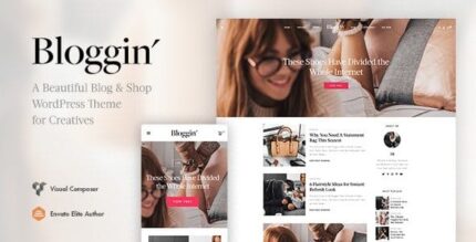 Blggn A Responsive Blog & Shop WordPress Theme