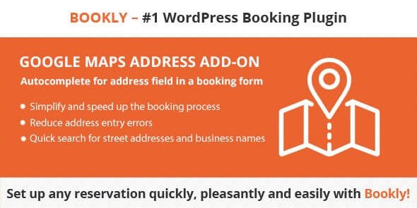 Bookly Google Maps Address Addon 2.0