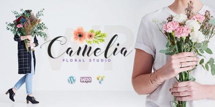 Camelia - A Floral Studio Florist WordPress Theme