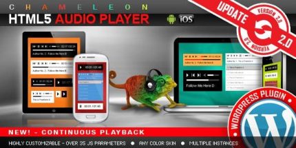 HTML5 Audio Player - Wordpress Plugin
