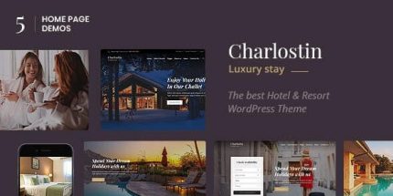 Charlostin - Hotel & Resort Booking WordPress Theme