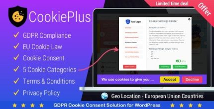 Cookie Plus GDPR - Master Popups Addon
