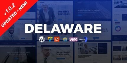 Delaware - Consulting and Finance WordPress Theme