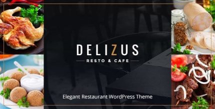 Delizus - Restaurant Cafe WordPress Theme