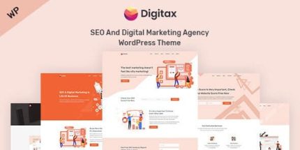Digitax - SEO & Digital Marketing Agency WordPress Theme