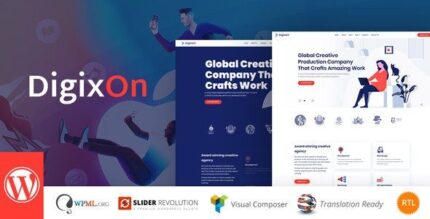 Digixon - Digital Marketing Strategy Consulting WP Theme