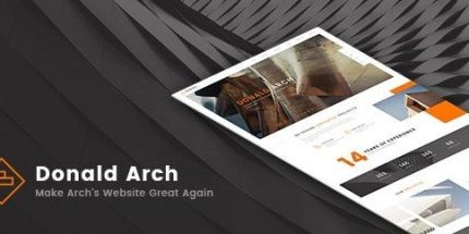 Donald Arch - Creative Architecture WordPress Theme