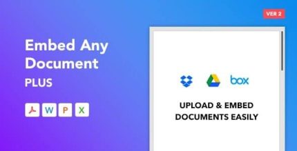 Embed Any Document Plus - WordPress Plugin