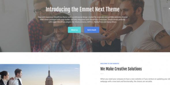 Emmet 0.3.9 – MOTOPRESS – Next WordPress Business Theme