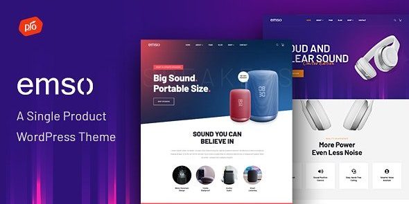 Emso - A Single Product Theme