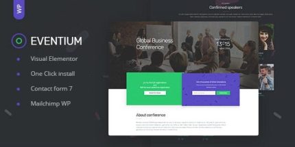 Eventium - Responsive Event WordPress Theme