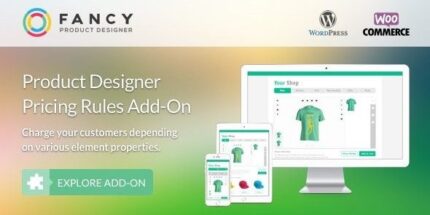 Fancy Product Designer Pricing Add-On - WooCommerce WordPress