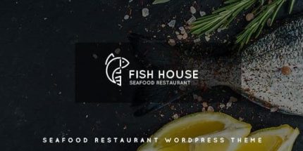 Fish House - A Stylish Seafood Restaurant / Cafe / Bar WordPress Theme