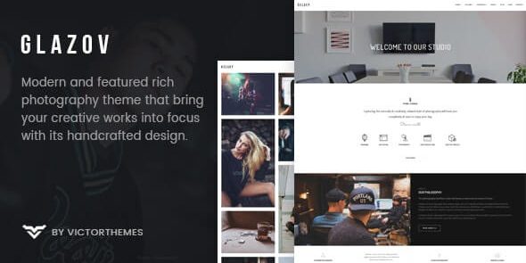 Glazov 1.8 – Photography WordPress Theme