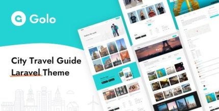 Golo - City Travel Guide Laravel Theme