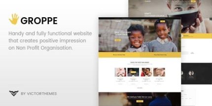 Groppe - Nonprofit WordPress Theme
