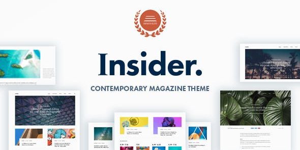Insider - Contemporary Magazine and Blogging Theme