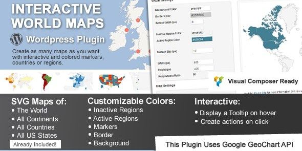 Interactive World Maps 2.5