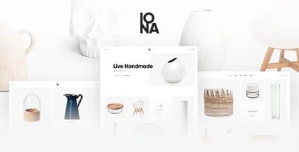 Iona Handmade & Crafts Shop WordPress Theme