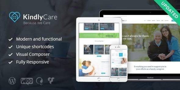 KindlyCare - Senior Care & Medical WordPress Theme