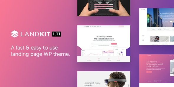 Landkit - Multipurpose Business WordPress Theme
