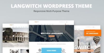 Langwitch - WordPress Theme