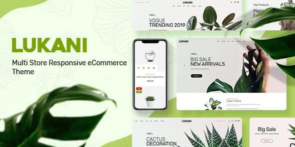 Lukani 1.1.6 – Plant Store Theme for WooCommerce WordPress