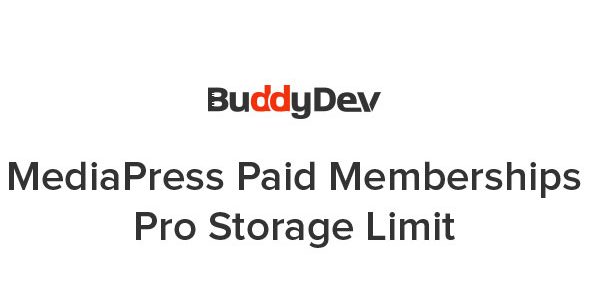 MediaPress Paid Memberships Pro Storage Limit 1.0.1