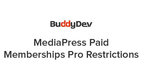 MediaPress Paid Memberships Pro Restrictions 1.0.3