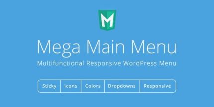 Mega Main Menu - WordPress Menu Plugin