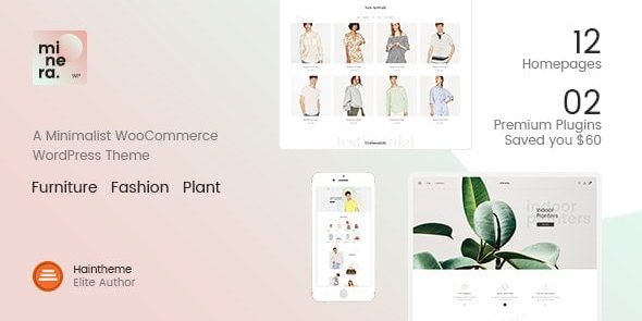 Minera 2.9.7 – Minimalist WooCommerce WordPress Theme