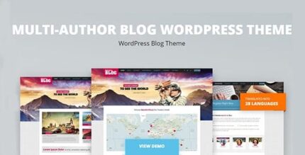 Multi-Author Blog - WordPress Theme