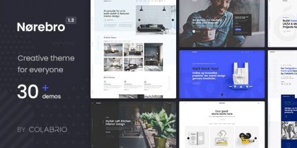 Norebro - Creative Portfolio Theme for Multipurpose Usage