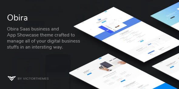 Obira 1.9.9 – SaaS Business & App Showcase WordPress Theme