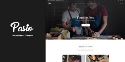 Pasto - Restaurant & Cafe Responsive WordPress Theme