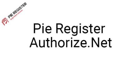 Pie Register Authorize.Net