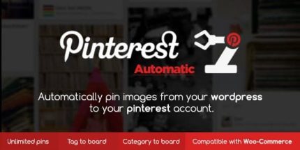 Pinterest Automatic Pin - Wordpress Plugin