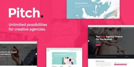 Pitch - A Theme for Freelancers and Agencies