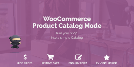 WooCommerce Product Catalog Mode & Enquiry Form
