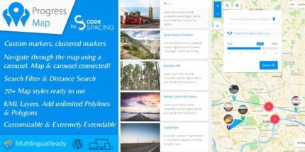 Progress Map - Wordpress Plugin