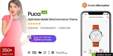 Puca - Optimized Mobile WooCommerce Theme