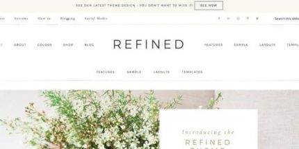 Refined Pro - StudioPress Theme