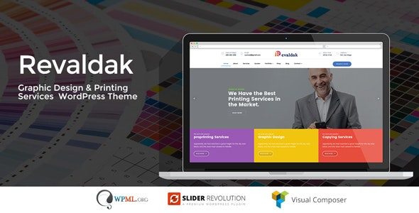 Revaldak 3.1 – Printing Services WordPress Theme