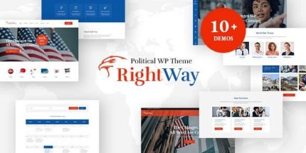 Right Way - Election Campaign and Political Candidate WordPress Theme